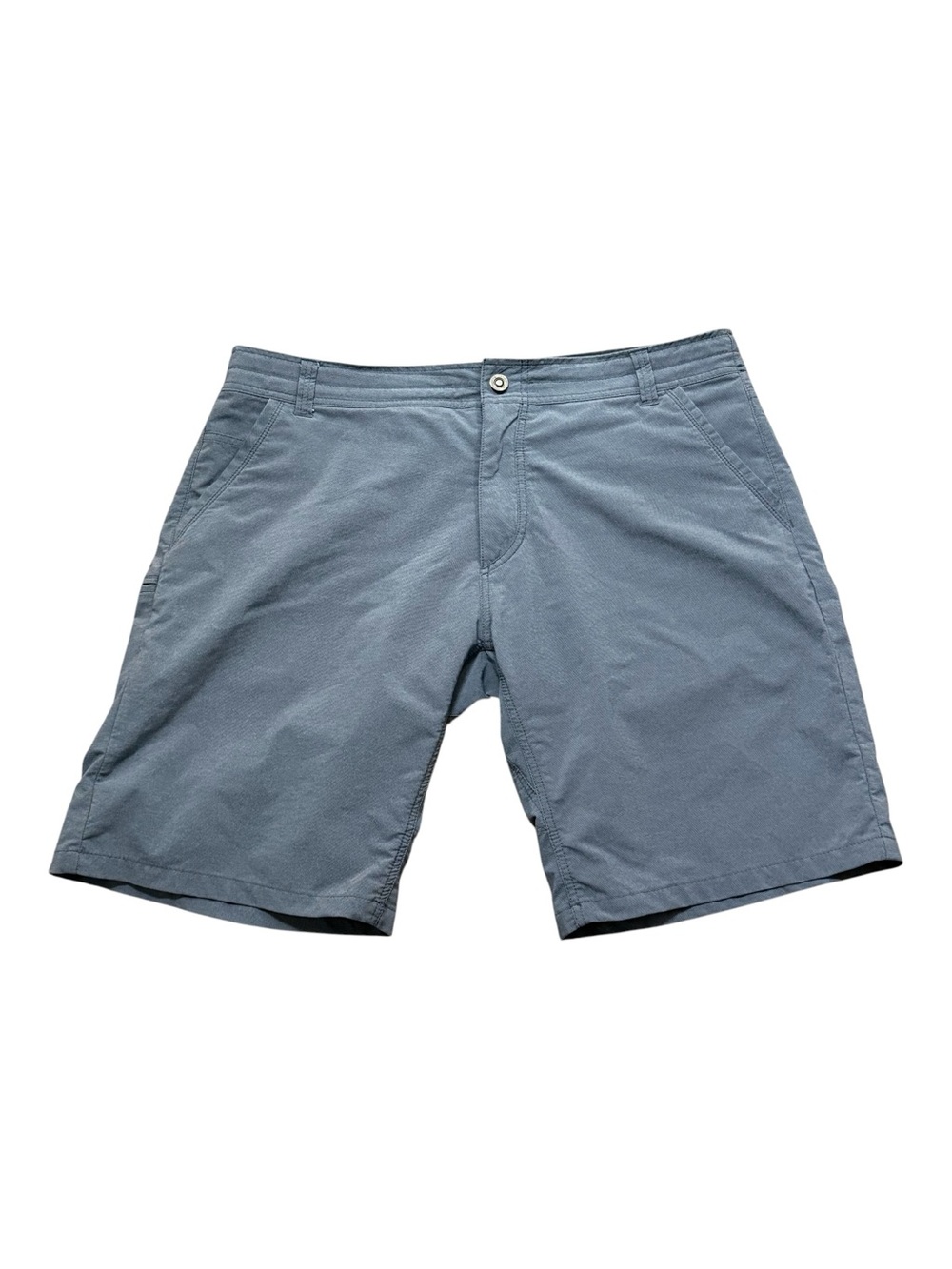 KÜHL Renegade Shorts Men’s Size 38 Blue Gray Stretch Hiking Outdoor Shorts